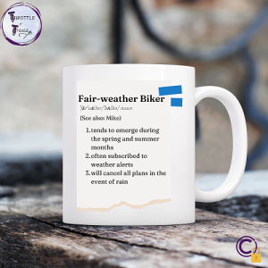 Fair-weather Biker Mug