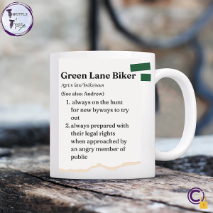 Green Lane Biker Mug