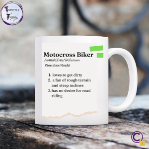 Motorcross Biker Mug