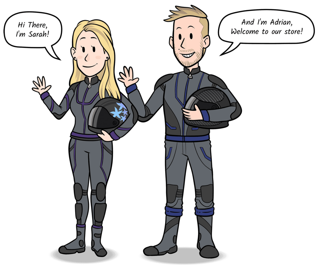 Throttle & Thread Sarah and Adrian Welcome